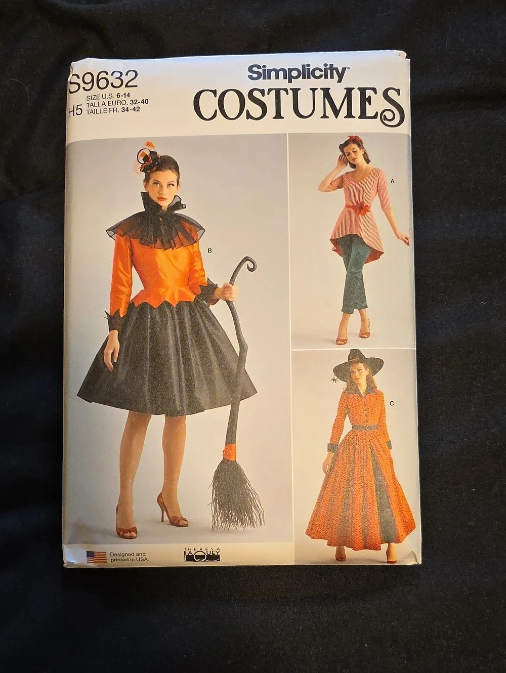 Simplicity Misses' Costumes S9632 by Theresa LaQuey Costume Sewing Pattern